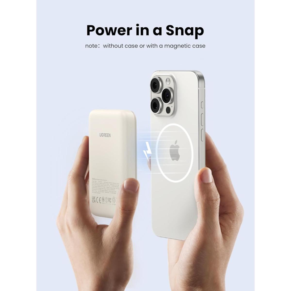 Ugreen PB561 Magnetic Power Bank, wireless