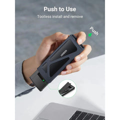 UGREEN M.2 NVMe SSD Enclosure – USB-C 10Gbps Aluminum Tool-Free Case