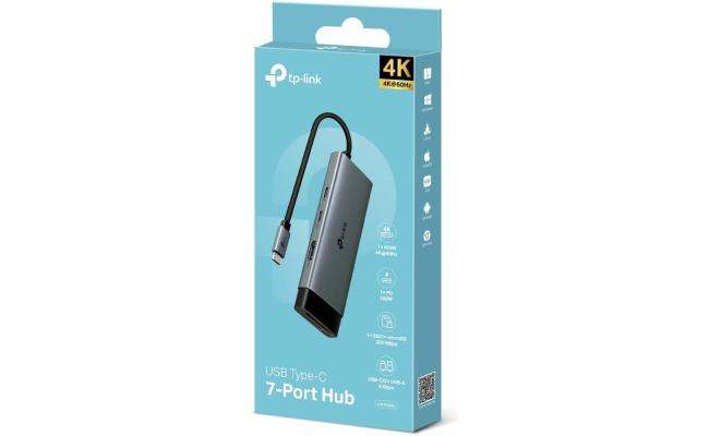 Tp Link UH7020C USB Type C 7 In 1 Hub, laptop