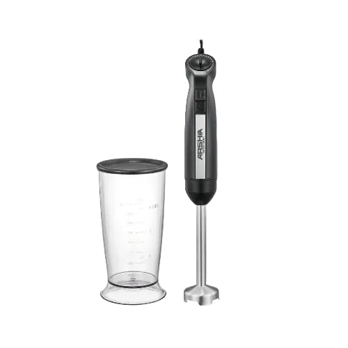 Arshia Adjustable Speed Hand Blender, 800Ml, 600Watts, Silver - 2664