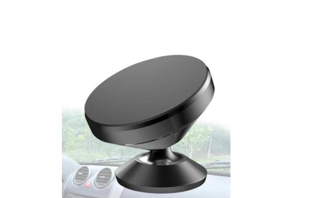 Magnetic Phone Car Mount Holder, 360° Rotation Portable Un 06