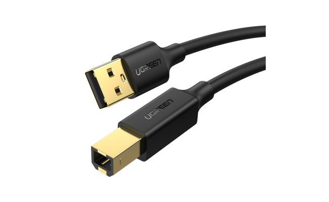 Ugreen Us135 Usb 2.0 Printer Scanner Cable 1m