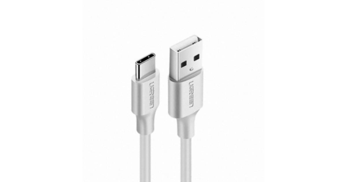 UGREEN US287 Cable USB To USB C White 2m