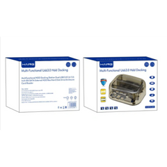 HAING HI-0576-U3D USB 3.0 HDD Docking IDE+SATA with USB Hub+Card Reader