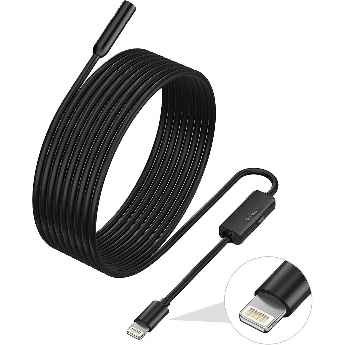 IP68 Waterproof 7.9mm Lens Endoscope Camera for iPhone (5M)