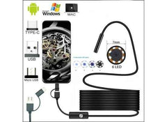IP68 Waterproof 7.9mm Lens Endoscope Camera for iPhone (10M)