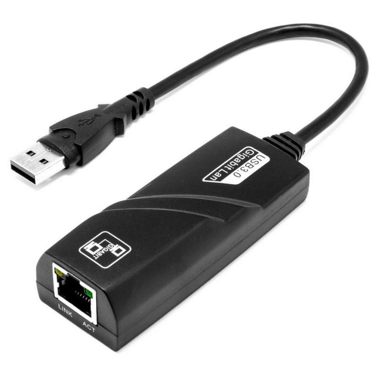 Convertor From USB 3.0 to Ethernet Giga RJ45 10/100/1000 Mbps Ethernet