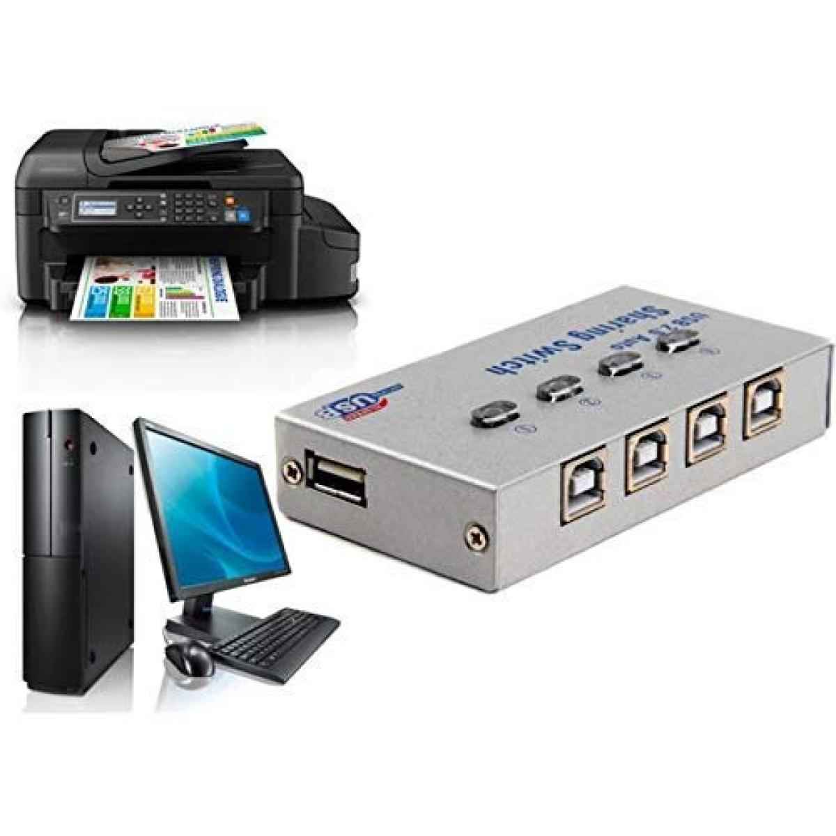 USB Sharing Switch 4 port USB Sharing Switch 4 port