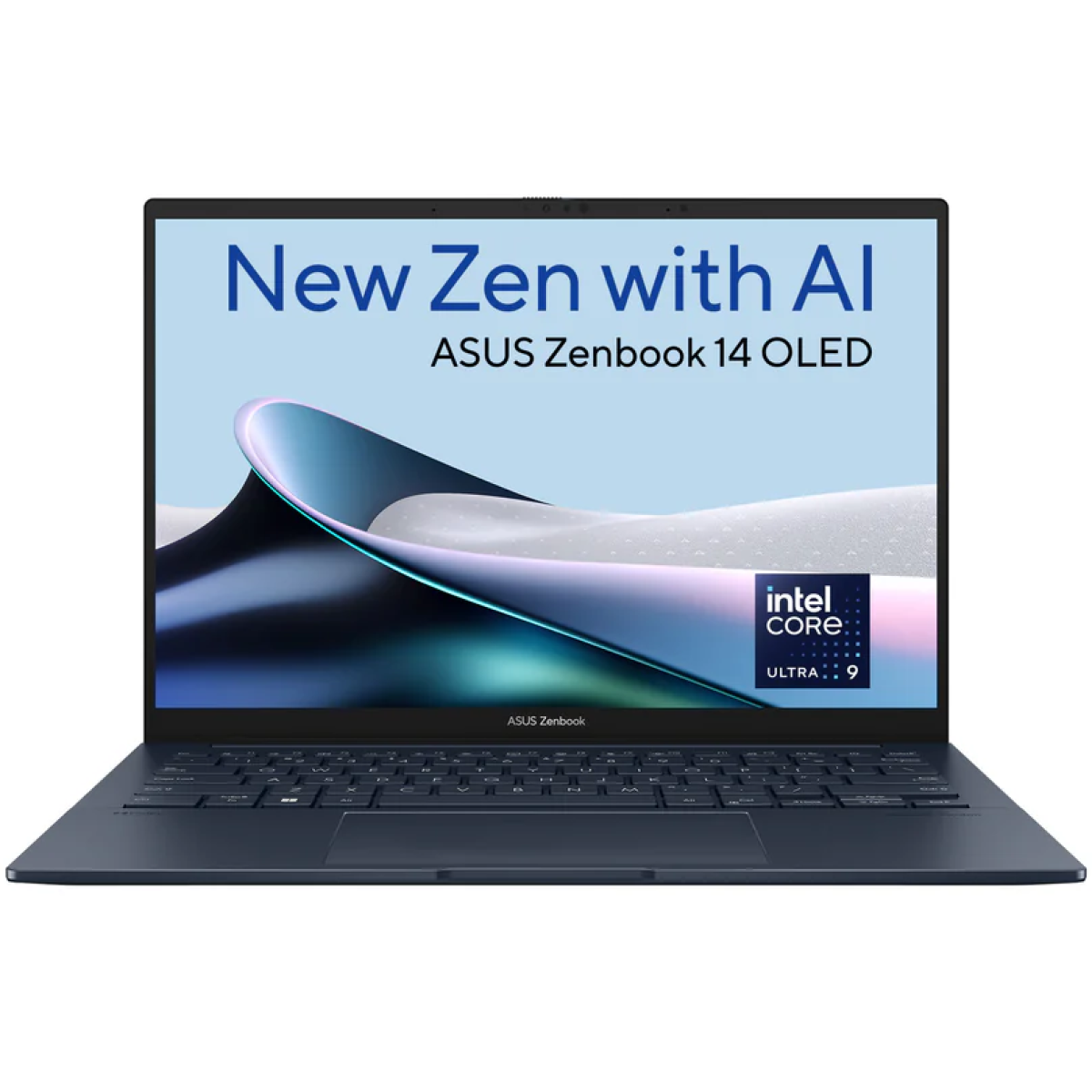 ASUS Zenbook 14" OLED 3K Thin @120Hz Touch Laptop, Intel Core™ Ultra 9 processor 185H, Intel® Arc™ Integrated Graphics, 16GB DDR5X RAM, 1TB M.2 PCIe NVMe Gen4, Windows 11 Home - Ponder Blue w/ Pen & Sleeve | UX3405MA-PZ464W | - CompuMe