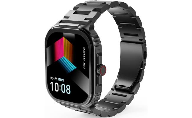 Hifuture ULTRA3 Pro Stainless Steel Smart Calling Watch, monitor
