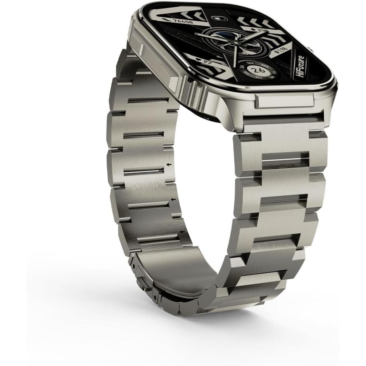 Hifuture ULTRA3 Pro Stainless Steel Smart Calling Watch, monitor