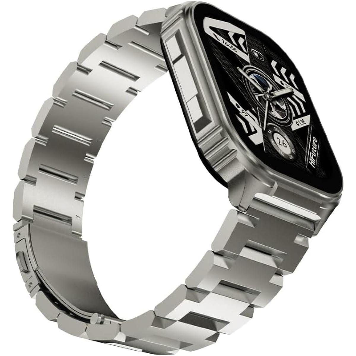 Hifuture ULTRA3 Pro Stainless Steel Smart Calling Watch, monitor