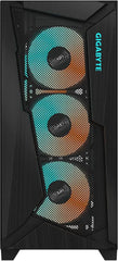 Gigabyte ARGB PC case for desktop computer builds and component installation
