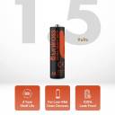 Uniross R6 AA Heavy Duty Zinc Batteries – 1.5V, Mercury & Cadmium Free, Reliable Everyday Power, 10‑Pack Strip