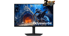 Samsung Odyssey G4 (HG402) (2026) 27" FHD 1080p Flat Monitor, Fast IPS, 300Hz, 1ms(GTG), HDR10, 99% sRGB, G-Sync Compatible w/ Ergonomic Stand