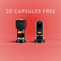 Nespresso Coffee Maker Machine - Vertuo Next Premium Classic Black - GCV1-GB-BK-NE
