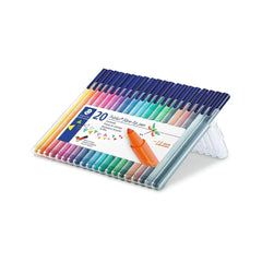 Staedtler Triplus Colour Fibre-Tip Pens Pack of 20