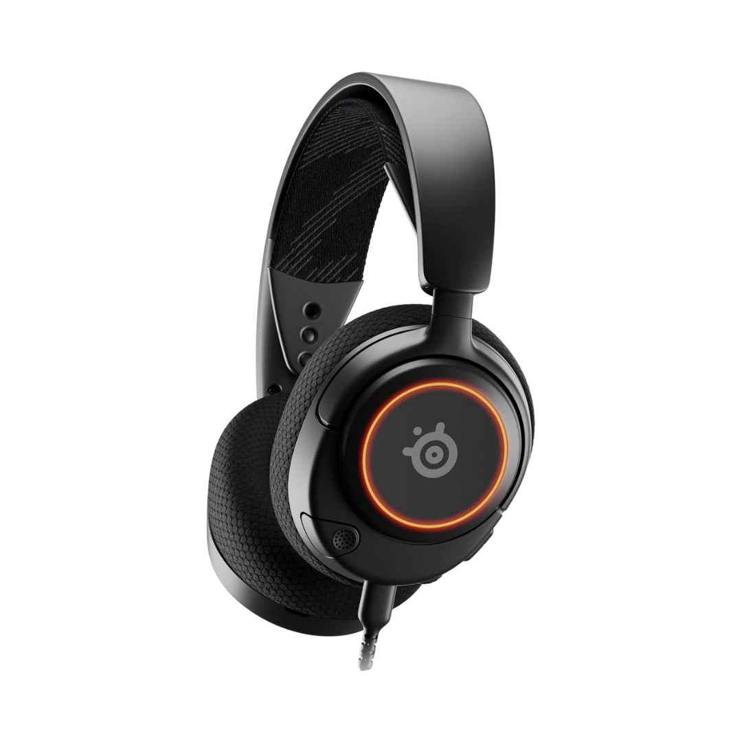 SteelSeries New Arctis Nova 3 Multi-Platform Gaming Headset - Signature Arctis Sound - ClearCast Gen 2 Mic - PC, PS5/PS4, Xbox Series X|S, Switch, Mobile,Black