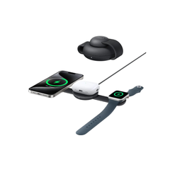 Anker MagGo Wireless Charging Station (3-in-1, Foldable Pad), Qi2 Certified 15W Fast Charge