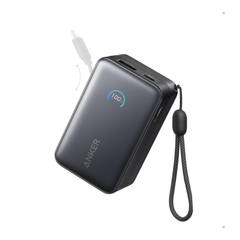 Anker Nano Power Bank (10K, 45W, Built-In Retractable USB-C Cable)
