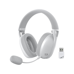 Redragon H848 BT Wireless Gaming Headset - Lightweight - 7.1 Surround Sound - 40MM Drivers - Detachable Microphone - Multi Platforms for PC, PS5/4/3, Switch, Mobile - CompuMe