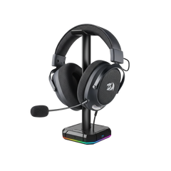 Redragon H858 3-Mode Wireless Gaming Headset, 7.1 Surround Sound + Redragon HA300 Scepter Pro Headset Stand Rgb.