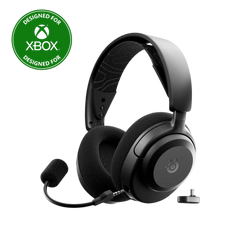 SteelSeries Arctis Nova 3X Wireless Multi-Platform Gaming Headset — Mobile App Control — 40 HR Battery — Neodymium Magnetic Drivers — 2.4GHz/Bluetooth — Xbox, PS5, PC, Switch, Mobile — Black
