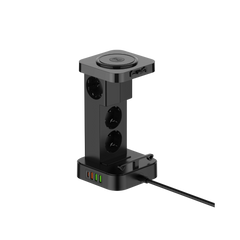 LDNIO SEW4485 Multi Function Charger Tower Socket Surge Protector Socket Power Strip