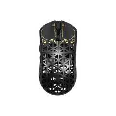 ATTACK SHARK R5Ultra 8K Carbon Fiber Wireless Gaming Mouse with 42000 DPI -PAW3950 MAX Sensor -39g Ultra-Lightweight-Nordic 52840 MCU Chip-Wired/BT/2.4GHz Wirelss Programmable Mouse for PC/Mac (Black)