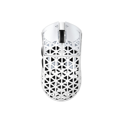 ATTACK SHARK R5Ultra 8K Carbon Fiber Wireless Gaming Mouse with 42000 DPI -PAW3950 MAX Sensor -39g Ultra-Lightweight-Nordic 52840 MCU Chip-Wired/BT/2.4GHz Wirelss Programmable Mouse for PC/Mac (White)