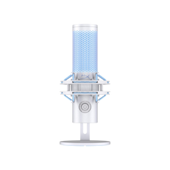 HyperX Quadcast 2 Frost – USB Microphone for Gaming, Streaming and Podcasting, with On-Board Controls, LED Lighting, Removable Shock Mount ,White