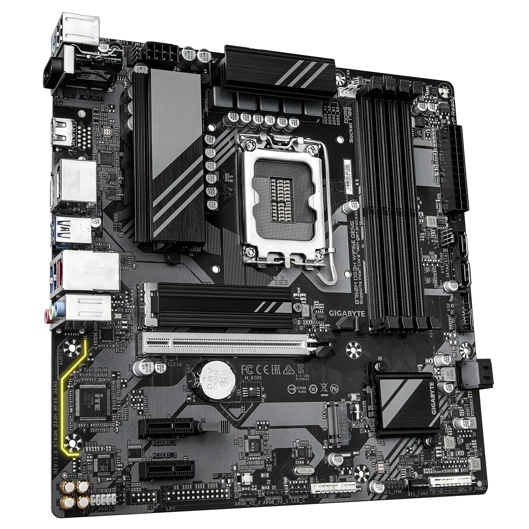 Gigabyte motherboard for desktop computer builds