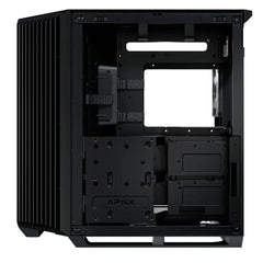 APNX ARGB PC case for desktop computer builds and component installation