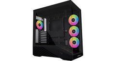 Lian Li V100R (Vector V100RX) MESH (Black) ARGB ATX Mid Tower Tempered Glass Gaming Case W/ Type-C.