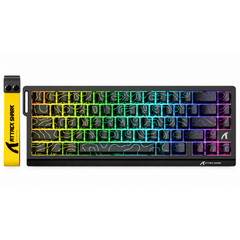 ATTACK SHARK X68 HE 65% Wired Magnetic Gaming Keyboard Black Contours