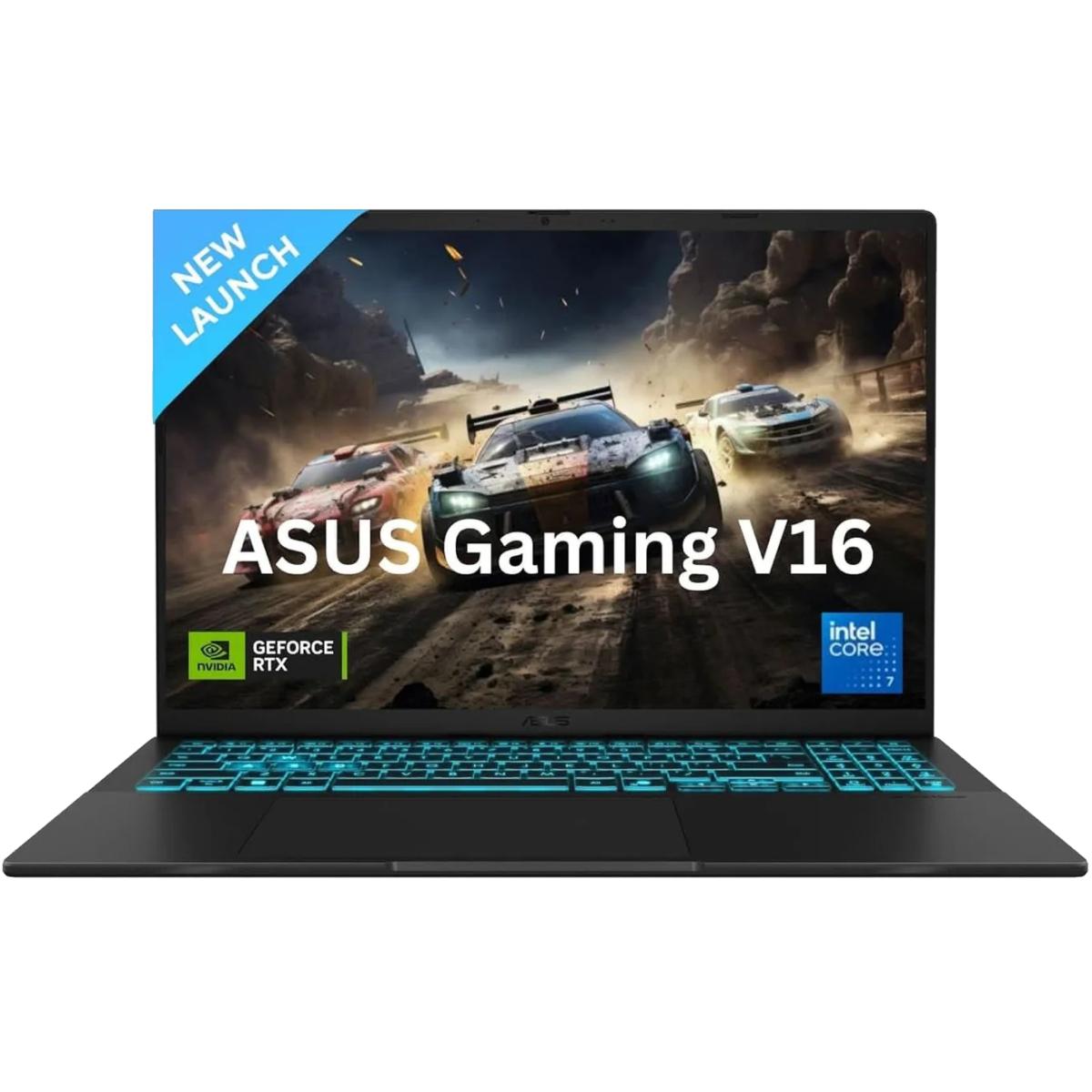 ASUS V16 Gaming Laptop (2025) V3607VH NEW Intel Core 7 240H 10-Cores w/ Nvidia RTX 5050 8GB DDR7 & IPS 144Hz Display - Matte Black