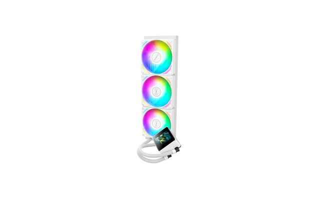 Huntkey Mvp V360 3 Fans Cpu Cooler White