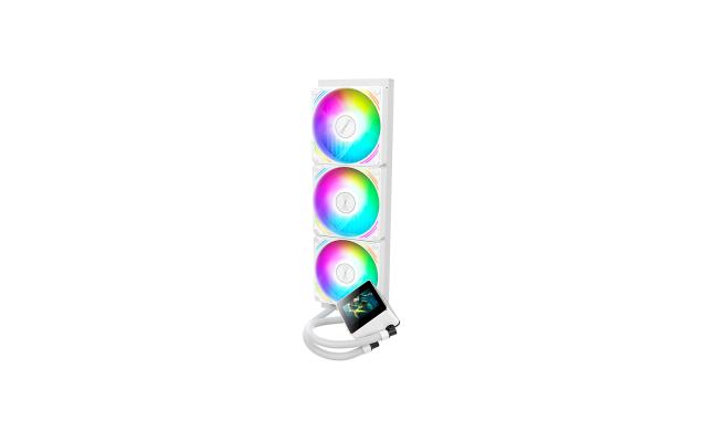 Huntkey Mvp V360 3 Fans Cpu Cooler White