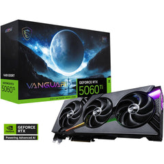 Msi Geforce Rtx 5060 Ti Vanguard Soc 16gb Gddr7 128 Bit Memory, 2692 Mhz Boost Clocks, 28 Gbps Memory Speed, 4608 Cuda Cores, Pci Express Gen 5 X16