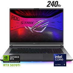 ASUS ROG Strix G18 Gaming Laptop - Intel Core Ultra 9 275HX - RTX 5070 Ti 12GB GDDR7 - 18-inch 2.5K IPS 240Hz