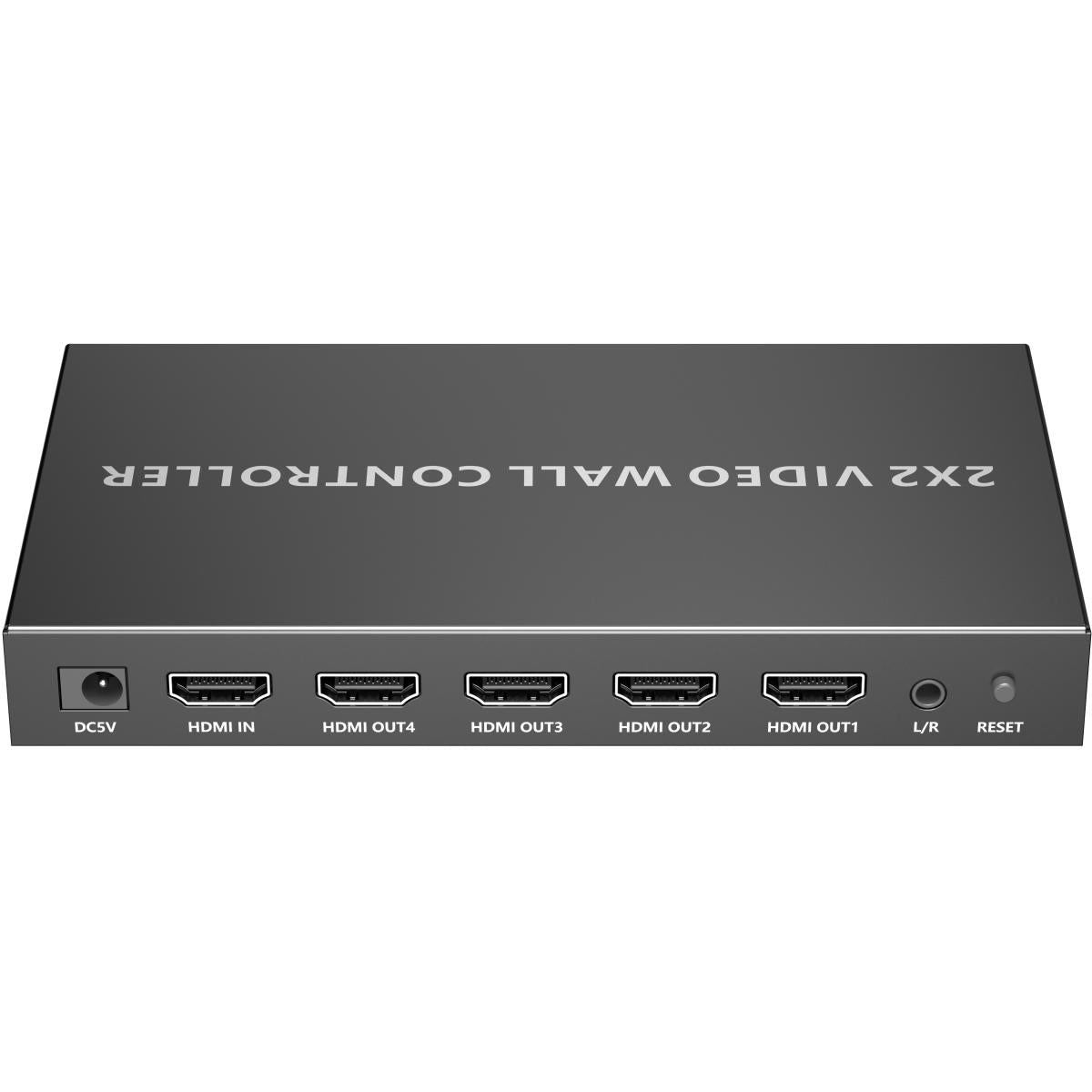 Lenkeng LKV104VW 4K 60Hz 2x2 Videowall Controller Supports 1x1/1x2/1x3/1x4/2x2 splicing modes RS-232 Control 3.5mm Audio Output