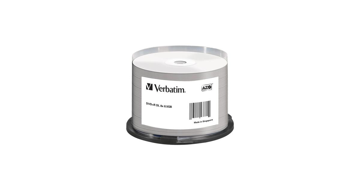 Verbatim DVD+R dl 8X 8.5gb