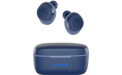 Motorola Vervebuds 200 Wireless Earbuds For Sport Gym Exercise Fitness Ipx5 Comfortable Fit Compatible W/ Voice Assistants 3 Buds Sizes Blue