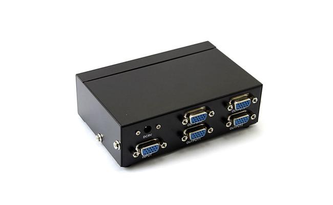 4 Port Vga Splitter Video