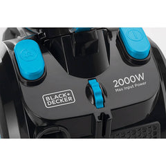 Black & Decker 2000 Watts Bagless Canister Vacuum Cleaner