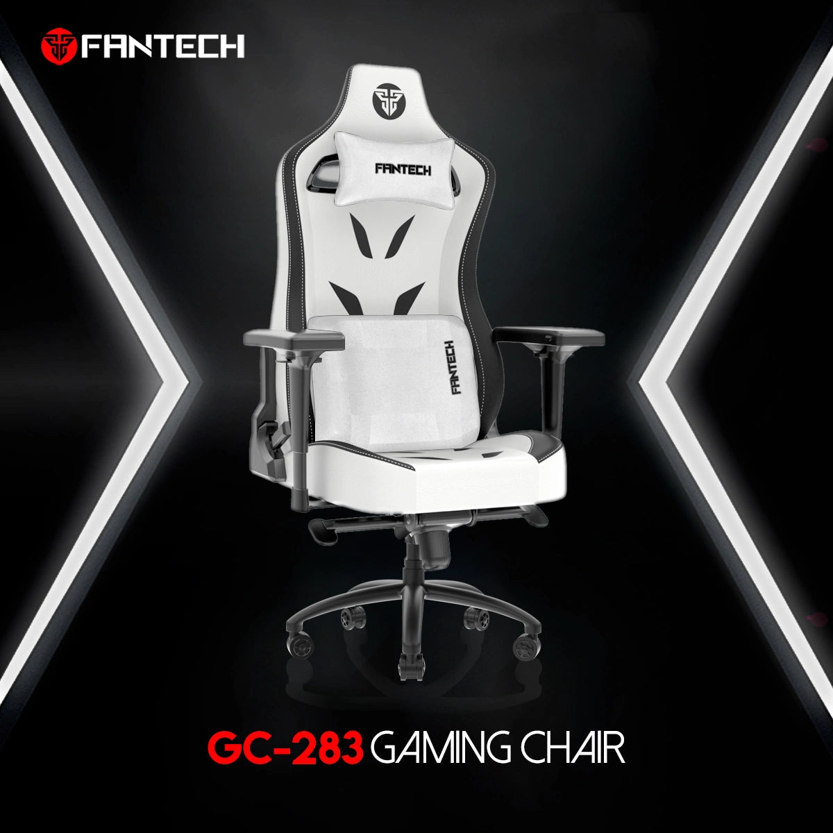 FANTECH ALPHA GC-283 GAMING CHAIR - WHITE