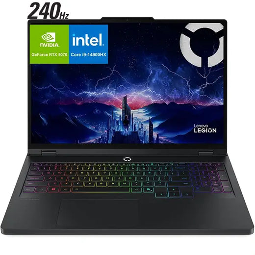 Lenovo Legion Pro 5 16irx10 Ai Gaming Laptop Intel Core I9 14900hx Nvidia Rtx 5070 8gb Gddr7 16 Inch Wqxga 2.5k Ips 240hz