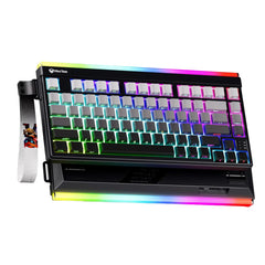 Meetion VibeKeyB75 Compact 75% Wireless Membrane Gaming Keyboard -Black
