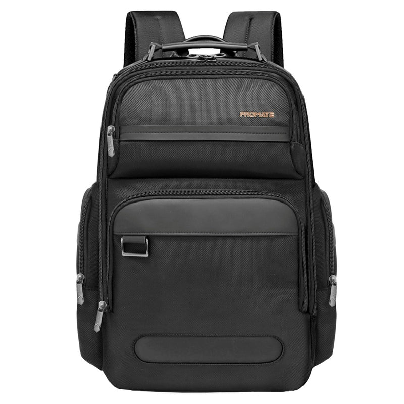 Promate Voyage BP SecureStorage 15" Laptop Backpack with Multiple Compartments