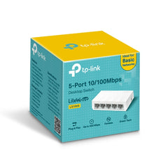 Tp Link Ls1005 5 Port Desktop Switch 10/100mbps Ethernet Switch